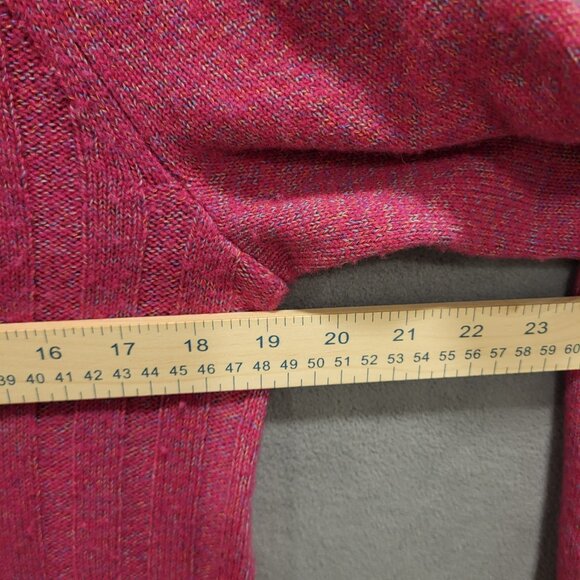 Talbots Womens Cable Knit Sweater Size Medium Turtleneck Wool Blend Fisherman - Picture 5 of 6